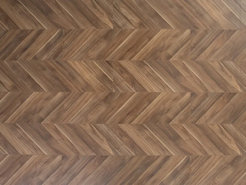 Chevron Herringbone Waterproof Laminate Flooring Grey Oak Wood Look 4