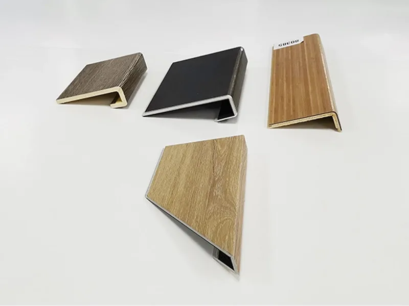 Click-Lock Folded SPC Stair Nose Supplier | Matching Stair Edge for SPC Flooring 6