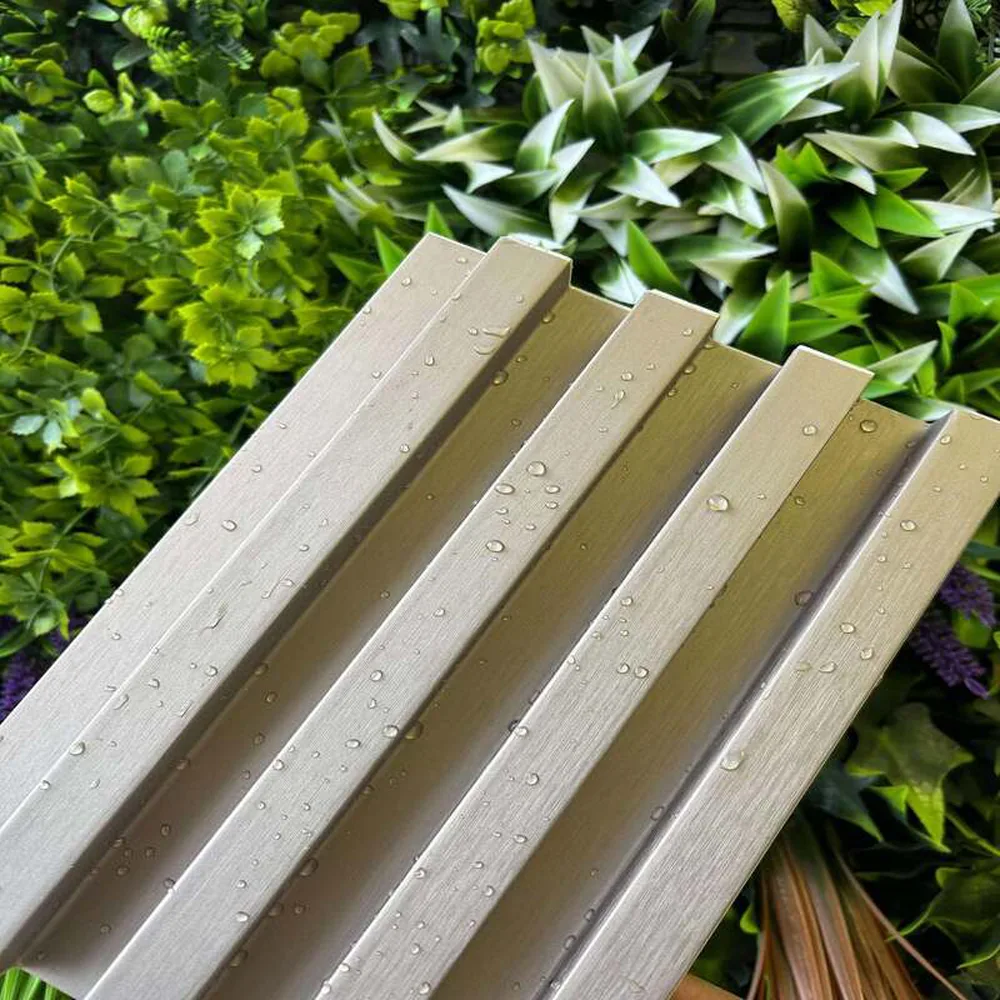Decorative WPC Fluted Wall Panel Supplier for Interior Wall Cladding 7