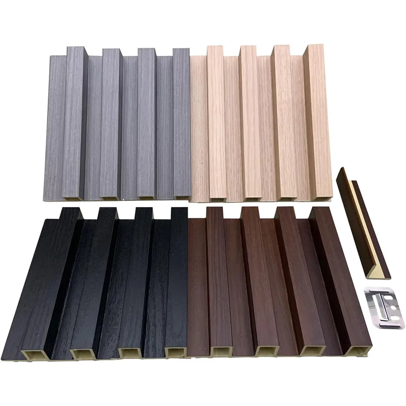 Decorative WPC Fluted Wall Panel Supplier for Interior Wall Cladding 8