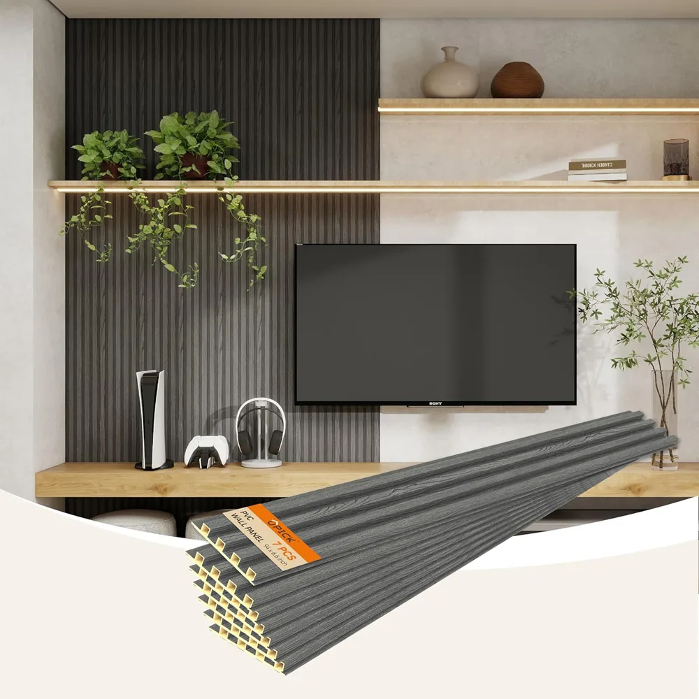 Interior Decorative WPC Wall Cladding Panel Factory for Modern Wall Projects