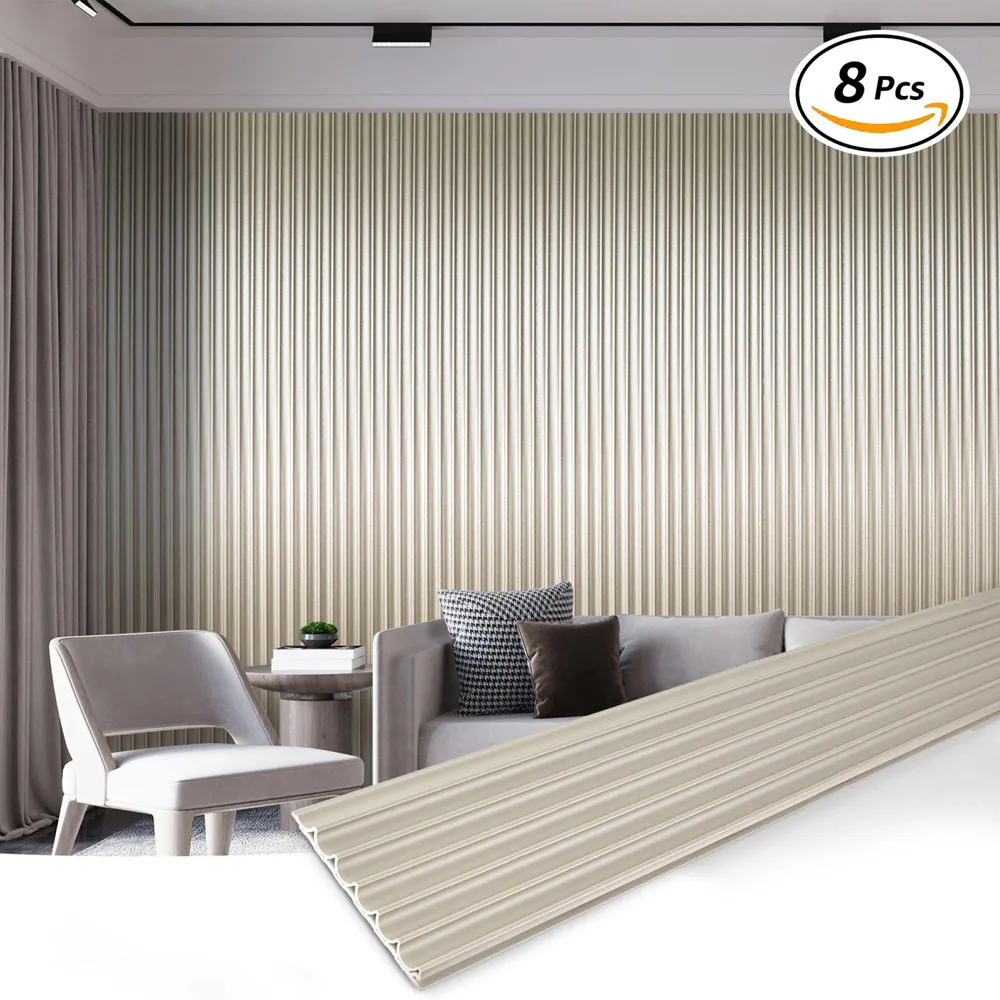 Interior Decorative WPC Wall Cladding Panel Factory for Modern Wall Projects 5