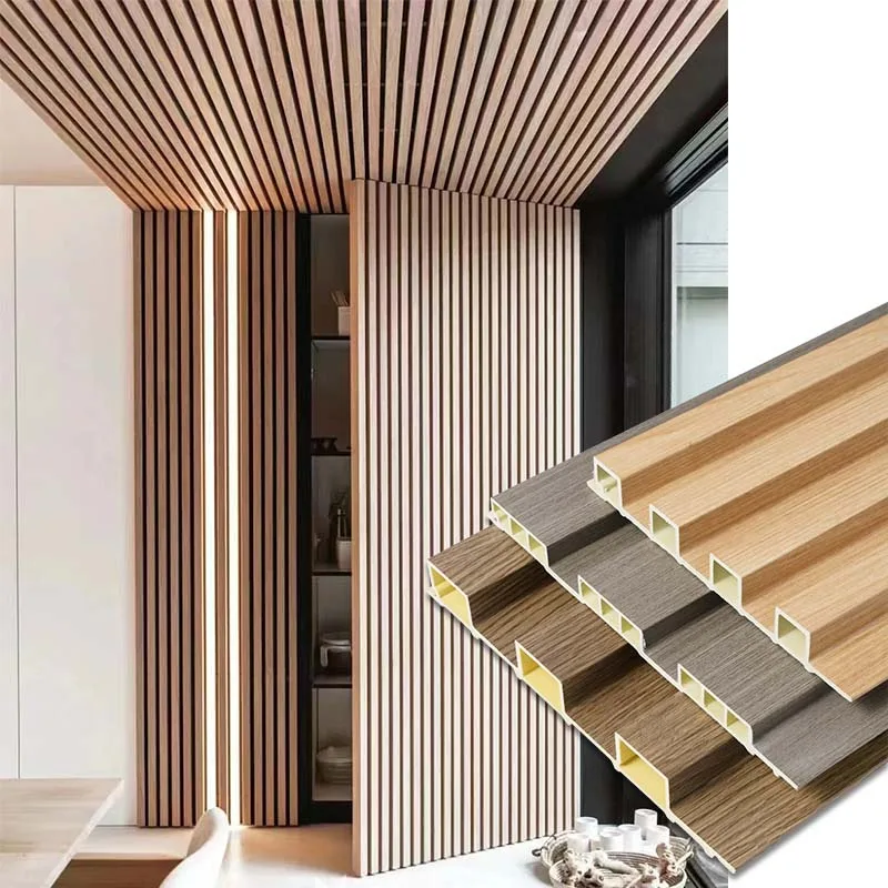 Interior Decorative WPC Wall Cladding Panel Factory for Modern Wall Projects 7