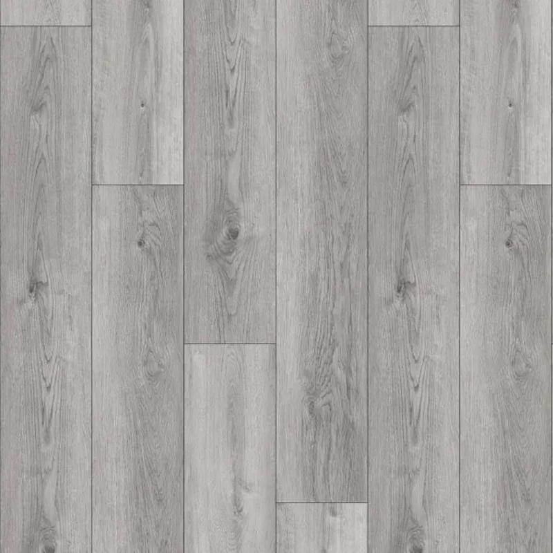 Rigid Core Vinyl Flooring Manufacturer Commercial Grade SPC Flooring Grey Oak Click Lock for Living Room