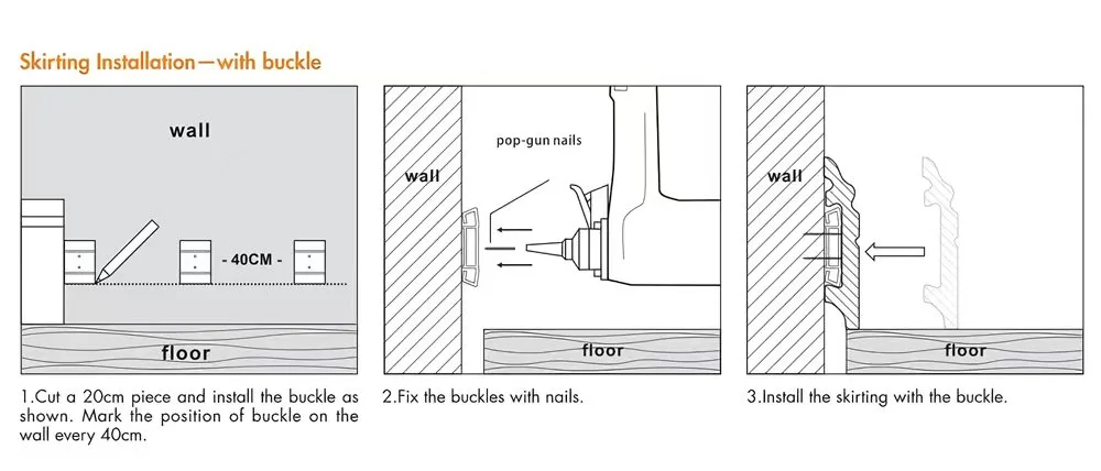 SPC/WPC Floor Trim Accessories for Complete Flooring Finishing 8