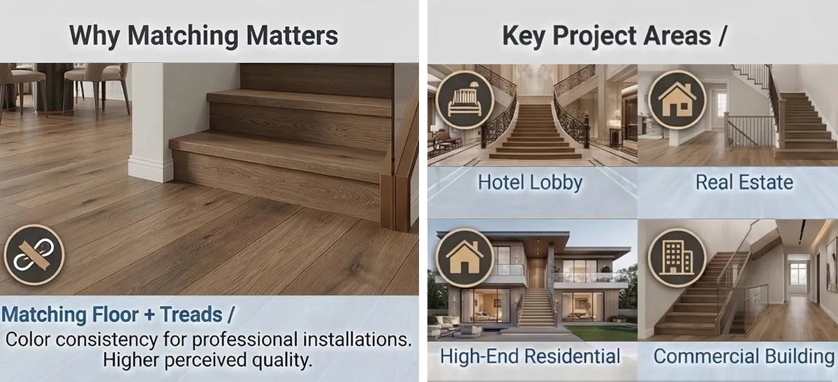 Stair + Flooring Matching: Why It Matters for Projects
